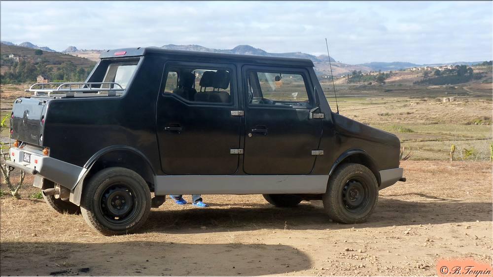 La seule voiture fabrique  Madagascar